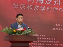 增强文化自觉 坚定文化自信---张庆和文学创